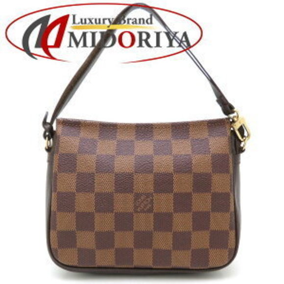 Louis Vuitton Damier Makeup Handbag Toulouse Brown Ebene - Picture 1 of 9